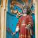  Santo Stefano, primo martire cristiano e protettore di Putignano. La scultura  del 1656 e lo raffigura con una palma in una mano e tre pietre nellaltra, a ricordare la sua lapidazione